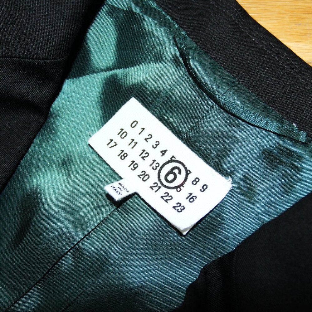 BNWT AW24 MM6 MAISON MARGIELA SINGLE STITCH BLAZER JACKET 48 & 50 - Picture 11 of 16